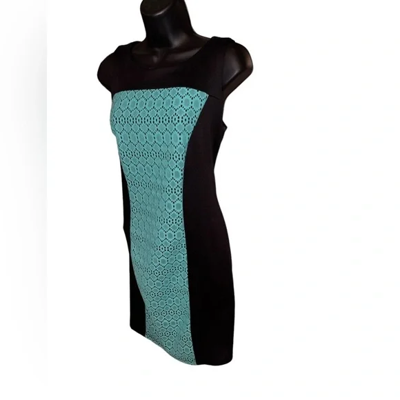 Teal & Black Small Dress - Picture 7 of 13
